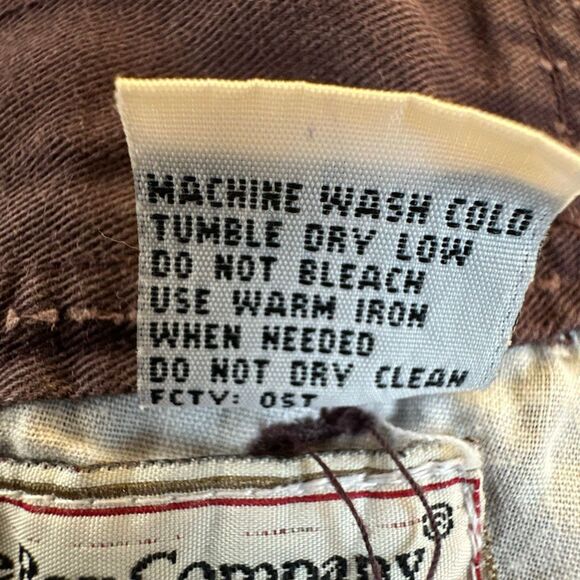 Vintage Bugle Boy Pleated Pants Men's Purple Maroon W36 x L32 - Picture 10 of 10